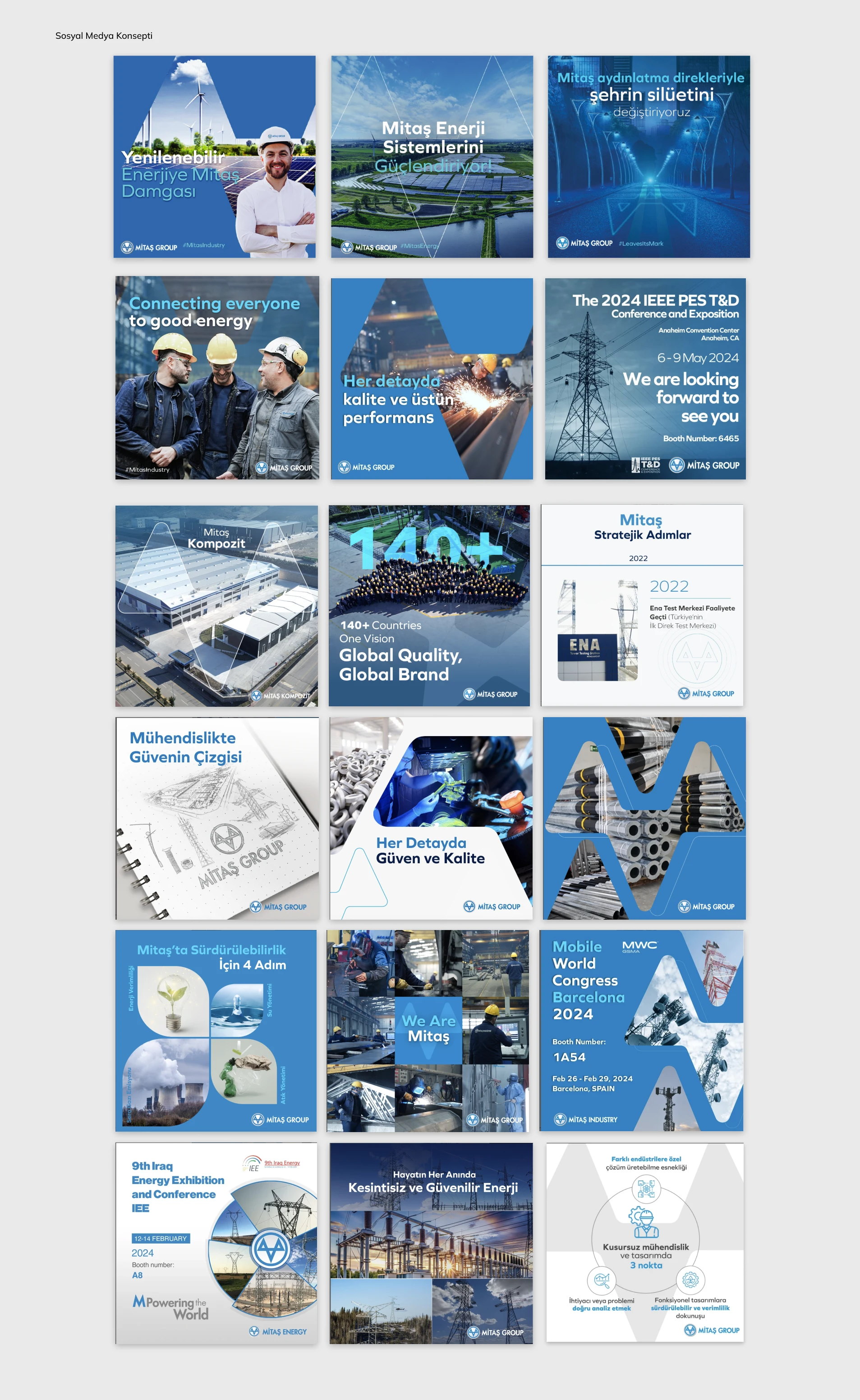 Mitaş Group Sosyal Medya 2